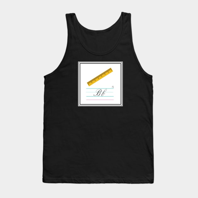 Big Queer Alphabet Cards Tank Top by 3mosCreatives